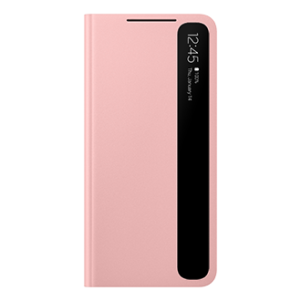 Buy Galaxy S21 5G Smart Clear View Cover Pink | Samsung SG