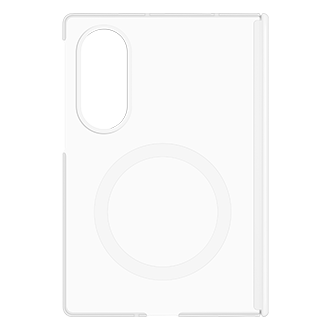 Galaxy Z Fold8 Hinge Protection Magnet Case Front Transparent 