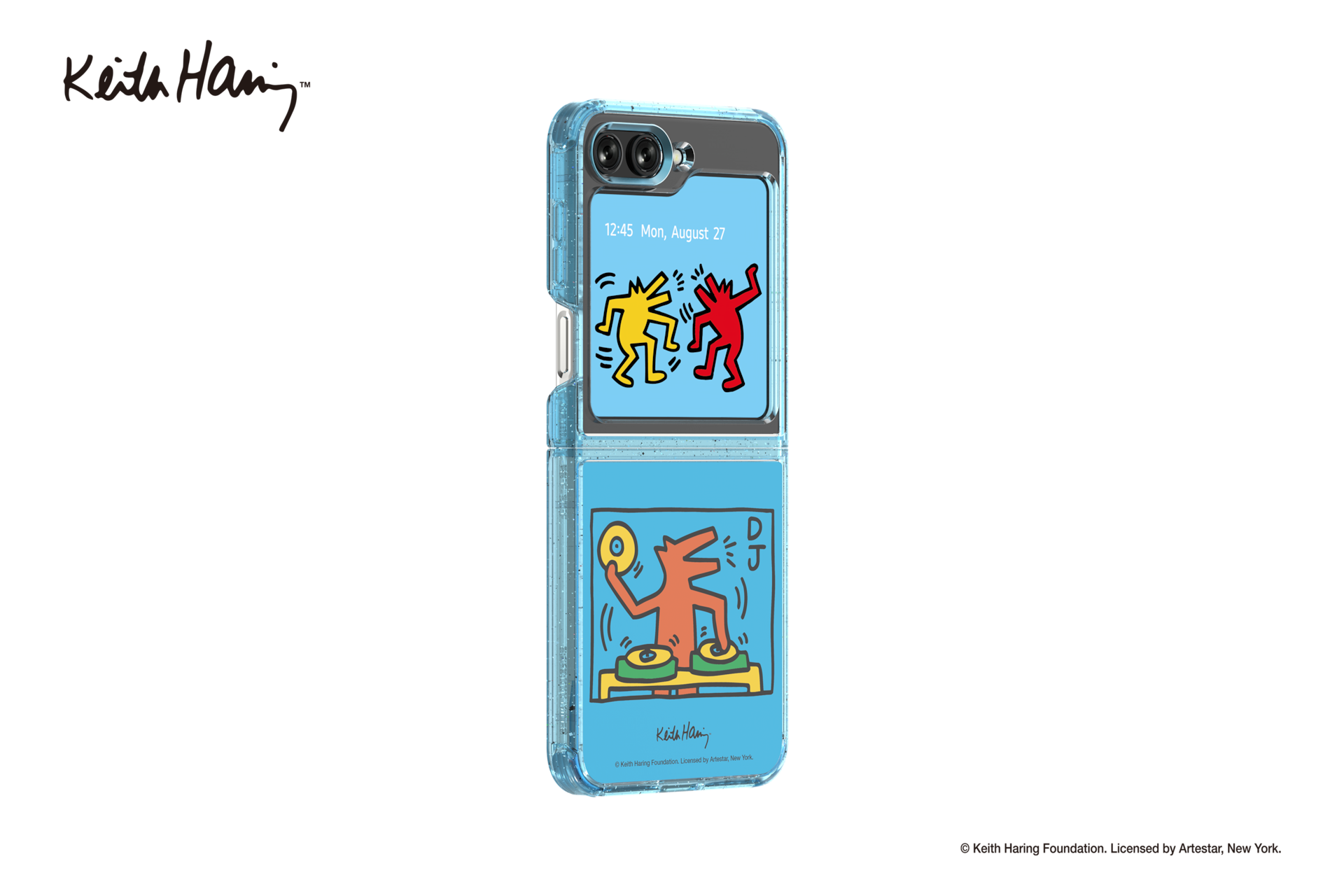 Keith Haring Music Eco-Friends Case for Galaxy Z Flip5