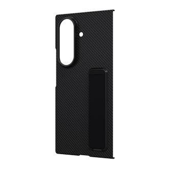 Galaxy Z TriFold Carbon Standing Case Side Black 