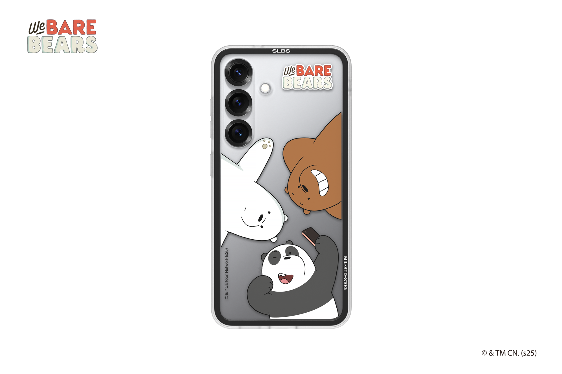 Galaxy S25 We Bare Bears Impression Case