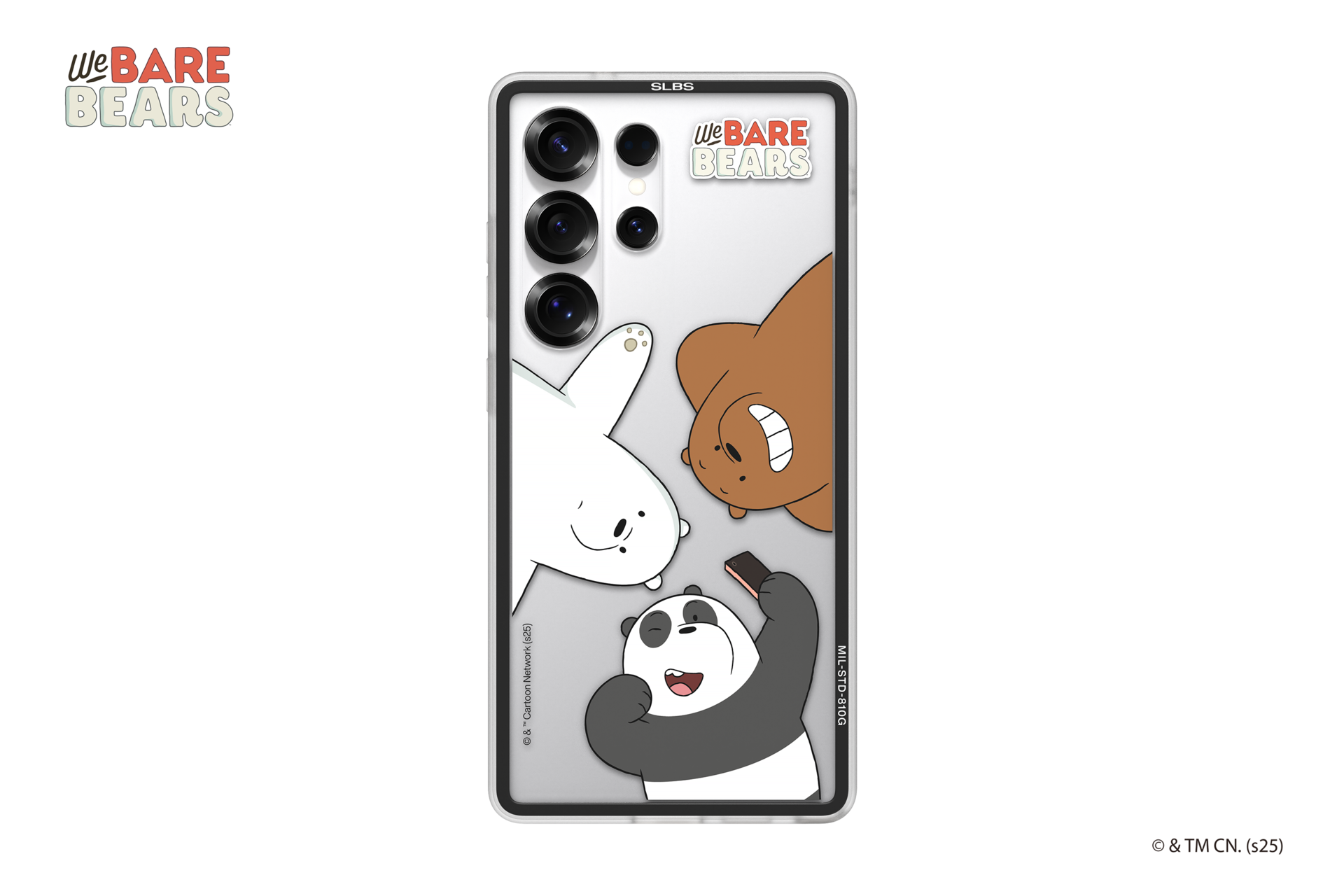 Galaxy S25 Ultra We Bare Bears Impression Case