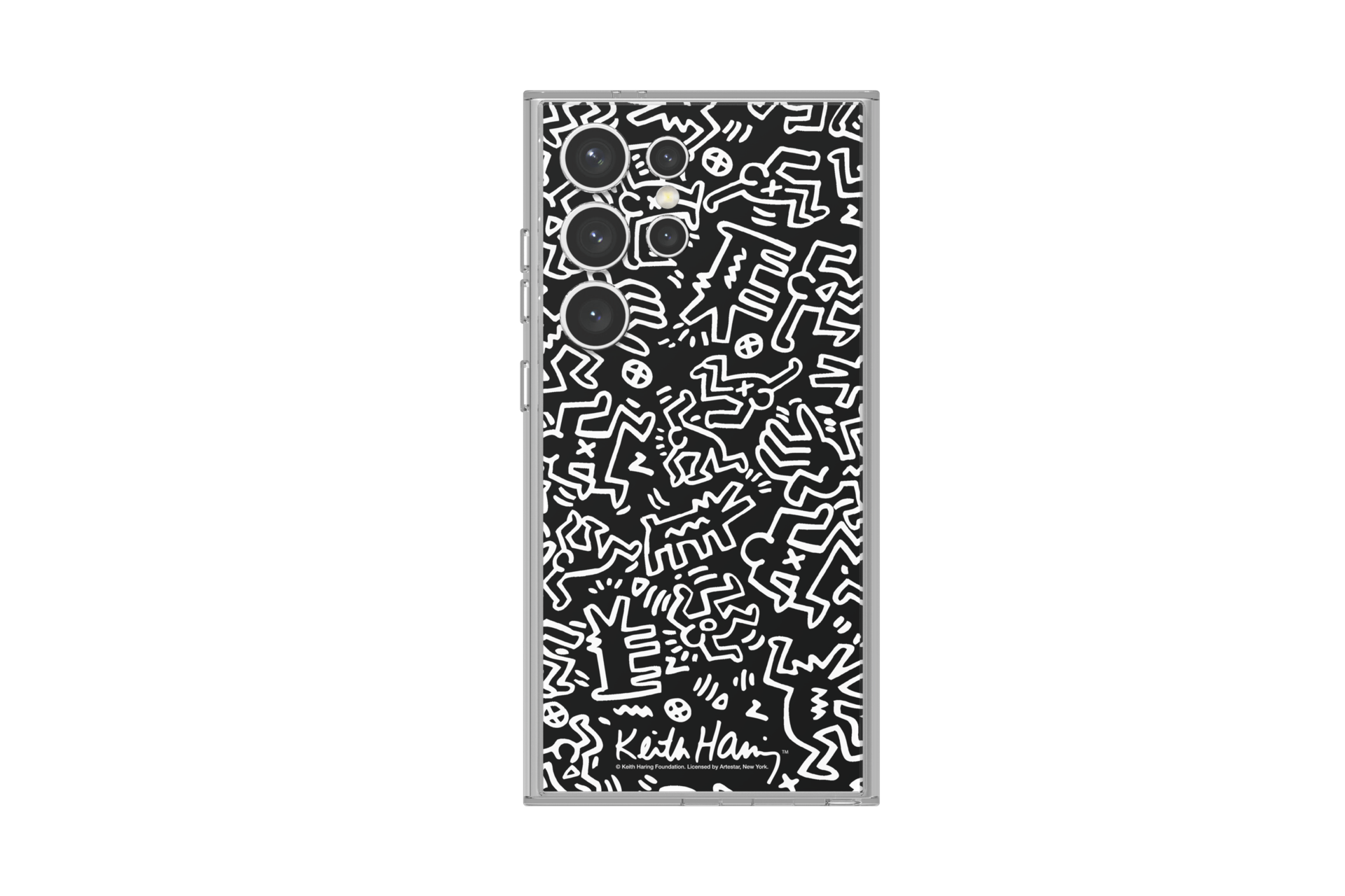 Keith Haring flipsuit card for Galaxy S24 Ultra