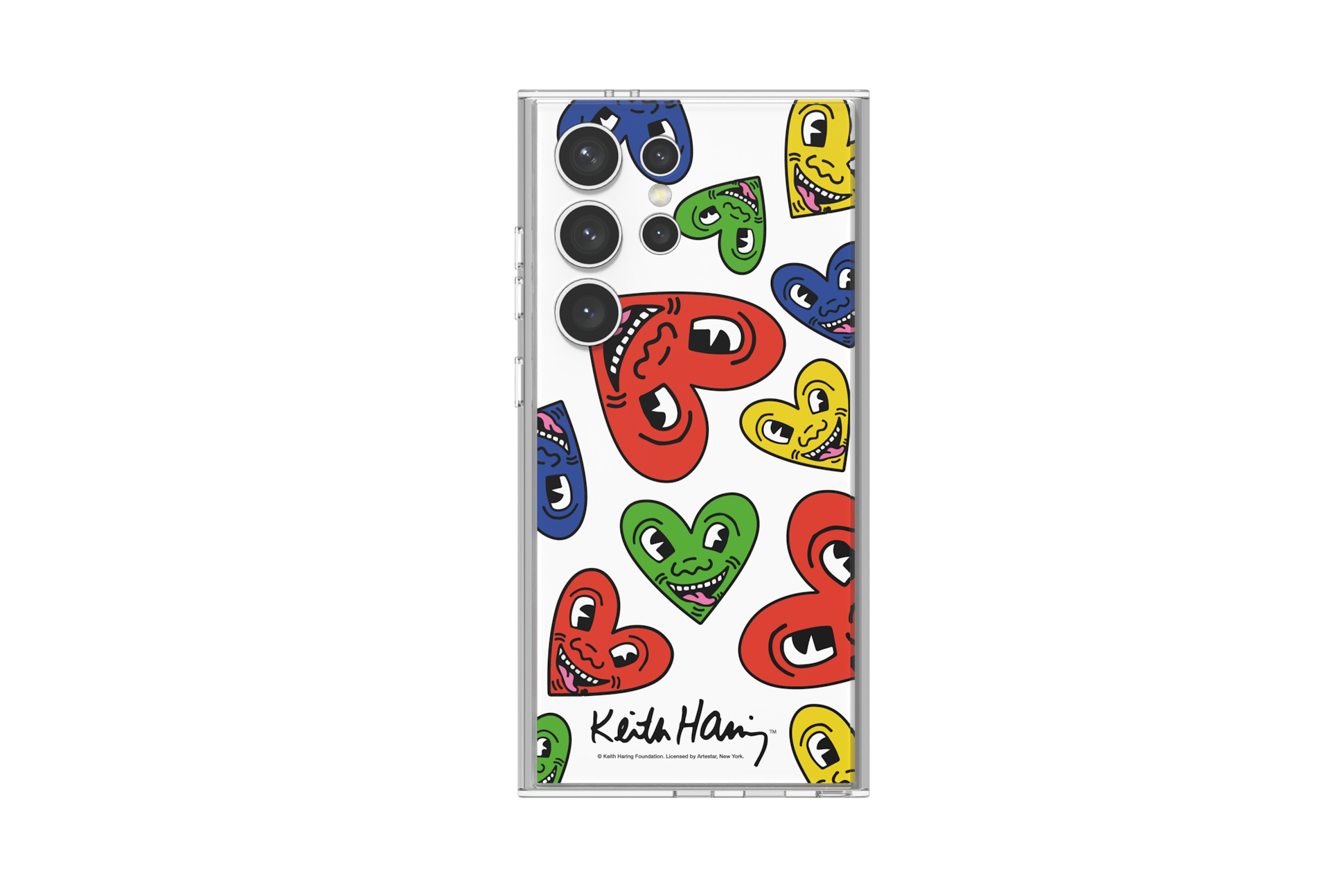 Keith Haring flipsuit card for Galaxy S24 Ultra