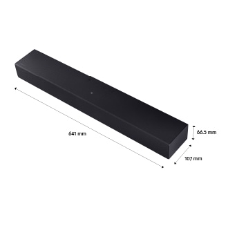 Dimension of HW-B400F/XS 