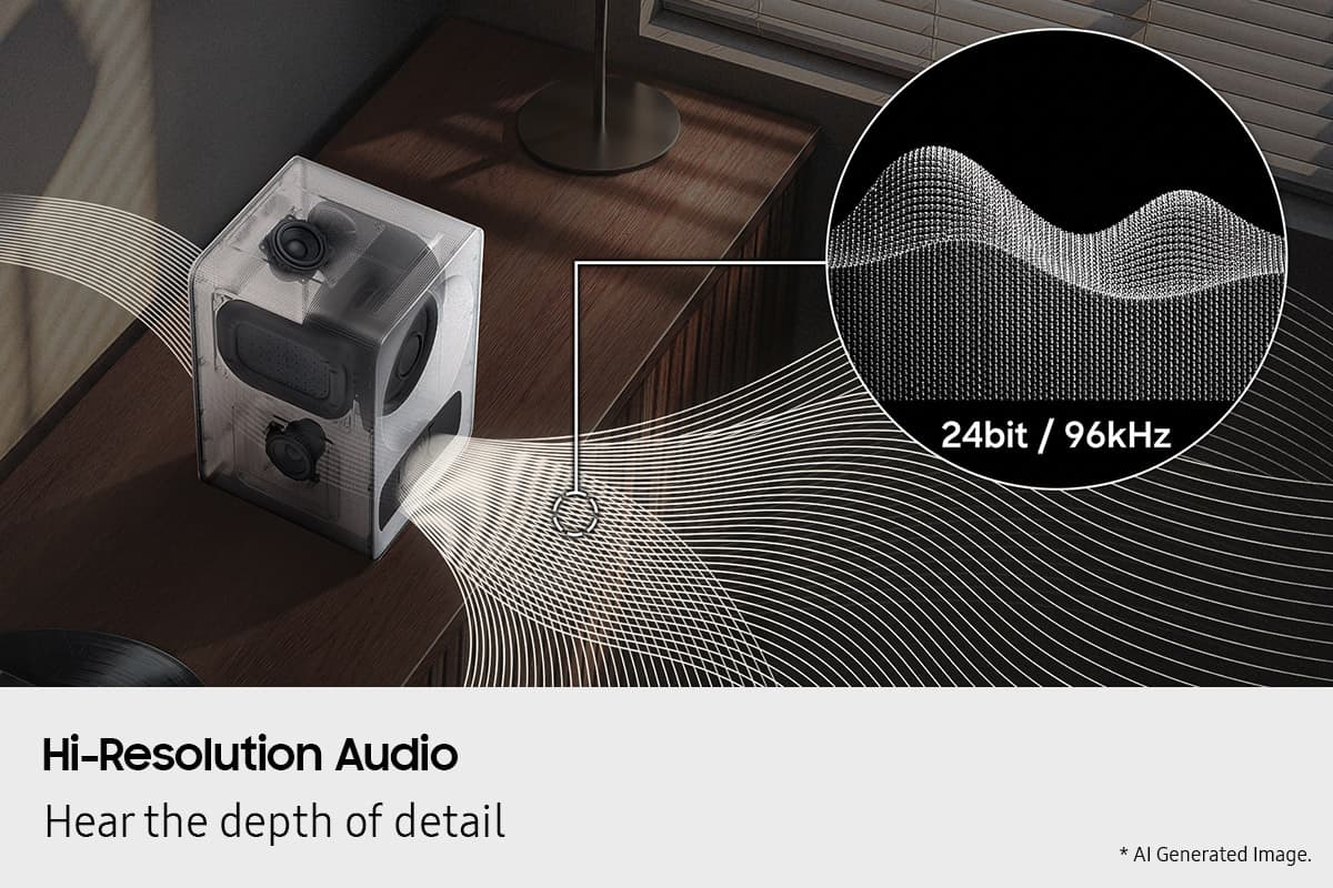 Music Studio 7 White LS71H WiFi-Bluetooth Wireless Speaker (2026) White