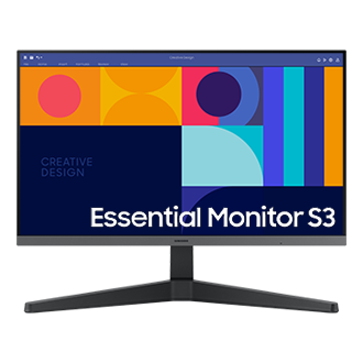 Monitor 24 FHD 1920x1080 75Hz Panel IPS 5ms Plano sin Borde -  LS24C310EALXZS