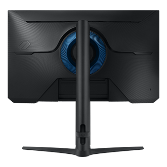 Samsung 25" Odyssey G4 Gaming Monitor (LS25BG400EEXXS) in Black - Back view 