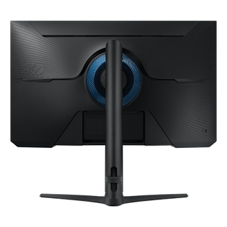 Samsung 27" Odyssey G4 Gaming Monitor (LS27BG400EEXXS) in Black - Back view 