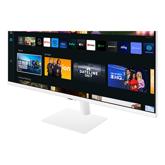 Buy the Samsung M5 LS27CM501EEXXS Smart monitor & TV in White Colour