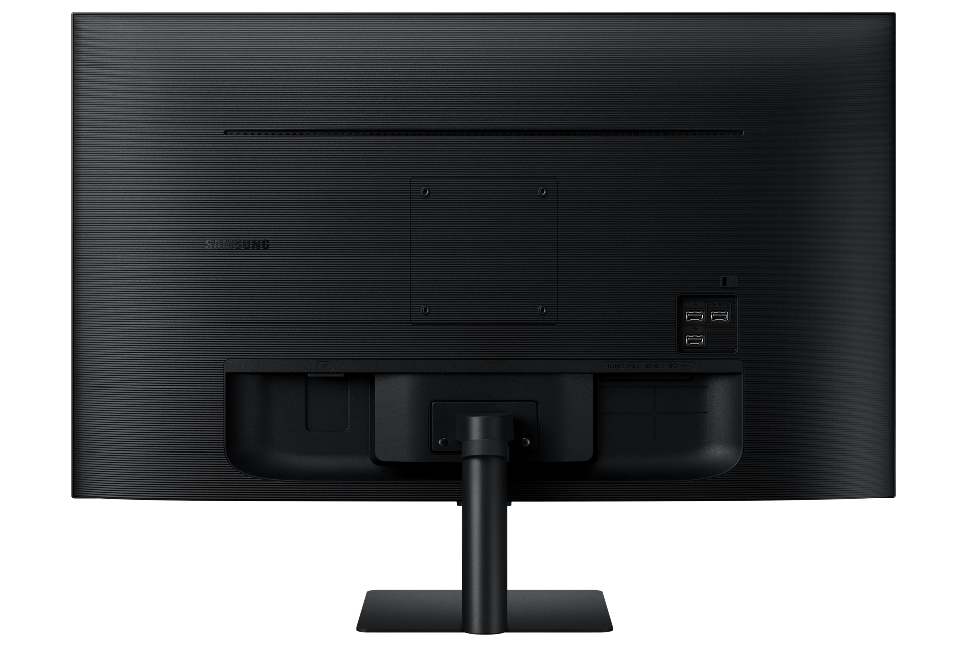 Rear of 32inch Samsung Smart Monitor M70D