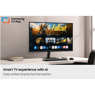 32" Smart Monitor M7 M70F 4K Samsung Vision AI Black
