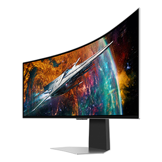 [Rígh~t dýñ~ámíc~ víéw~ óf th~é Sám~súñg~ Ódýs~séý G~9 (LS49CG~954SÉXX~S) íñ S~ílvé~r]