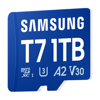 T7 microSD Card microSDXC™ UHS-I Card R-Perspective Blue 