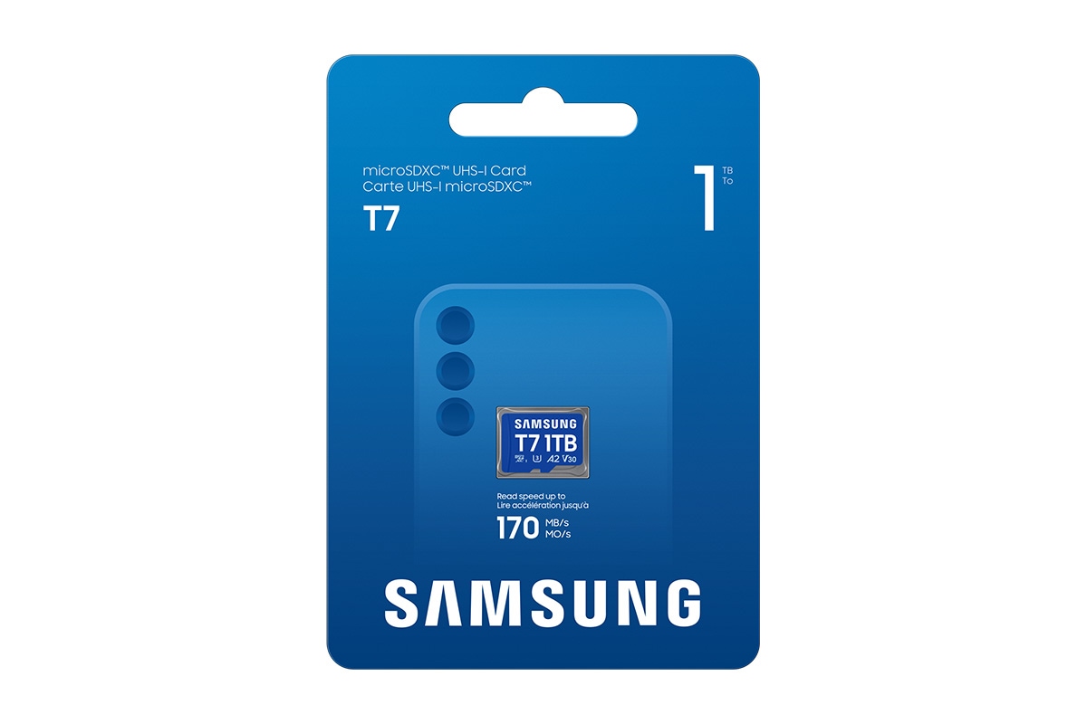 T7 microSD Card microSDXC™ UHS-I 1TB Blue