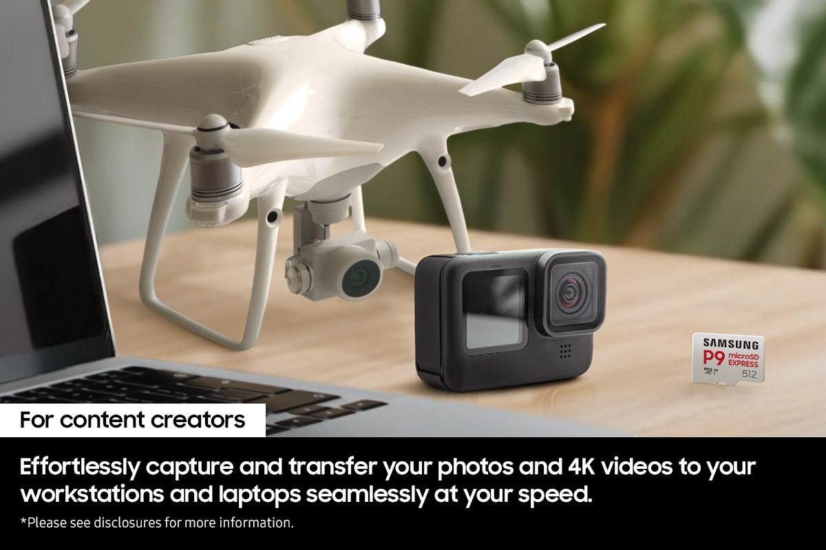 microSD Express Card P9 Express 256GB White