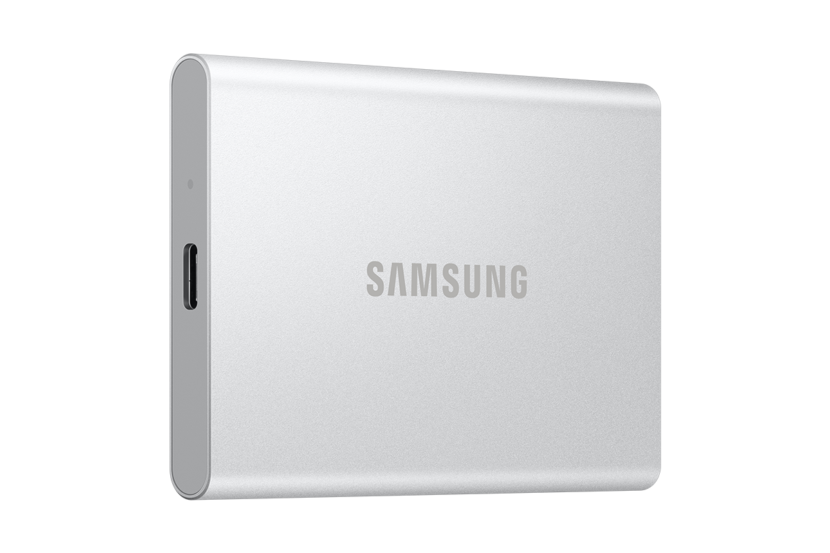Portable SSD T7 Resurrected USB 3.2 Gen 2 2TB Silver