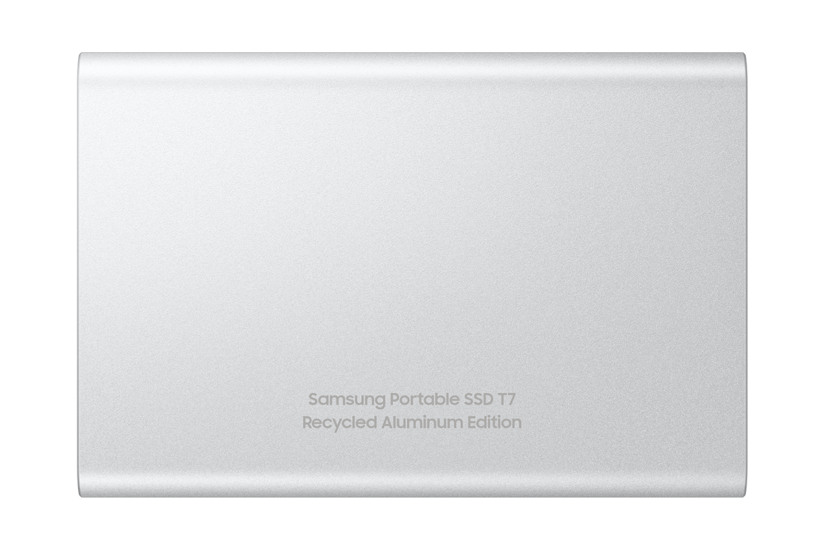 Portable SSD T7 Resurrected USB 3.2 Gen 2 2TB Silver