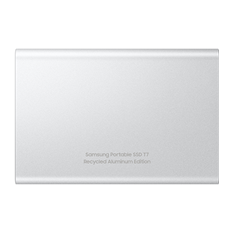 Portable SSD T7 Resurrected USB 3.2 Gen 2 2TB Silver