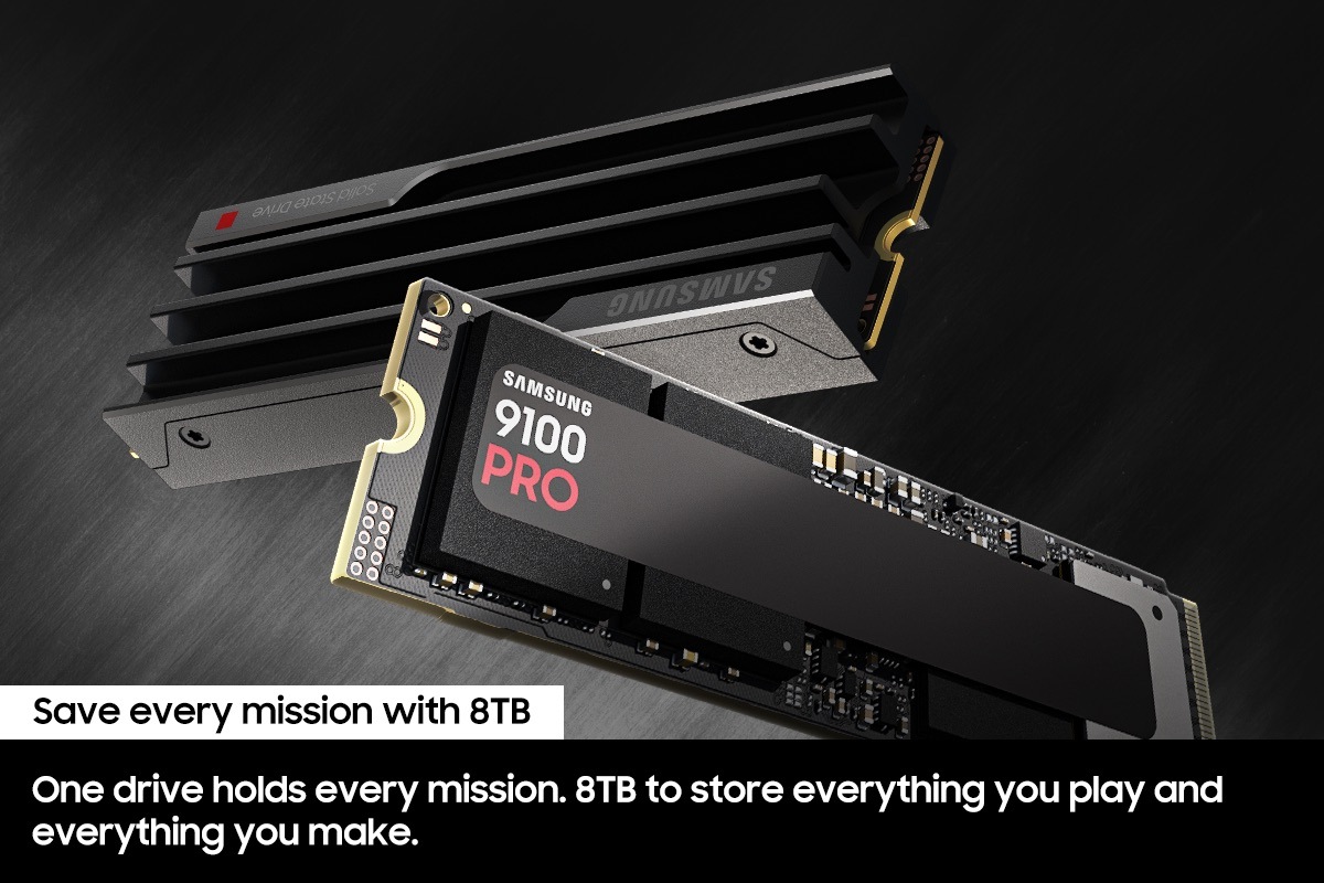9100 PRO NVMe™ M.2 SSD 8TB Black
