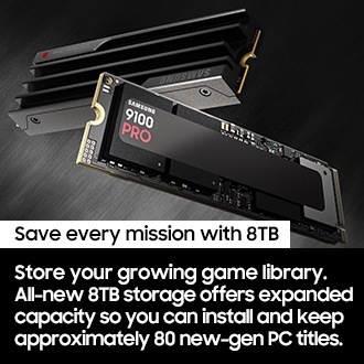 9100 PRO NVMe™ M.2 SSD 8TB Black