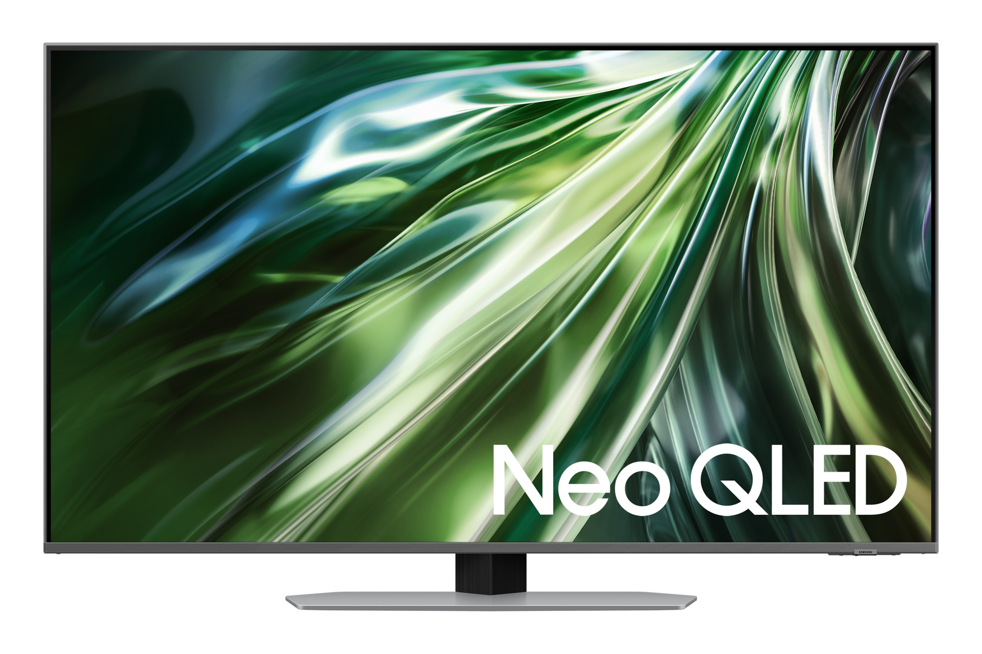 Front of the Samsung QN90D 43-inch Neo QLED 4K Smart TV (2024) available at a great price at Samsung SG.