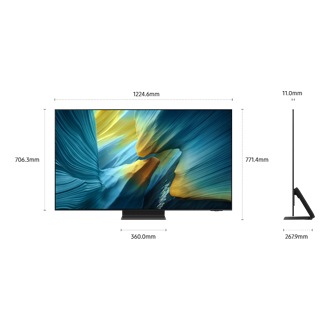 55" OLED S95F 4K Samsung Vision AI Smart TV (2025) Black