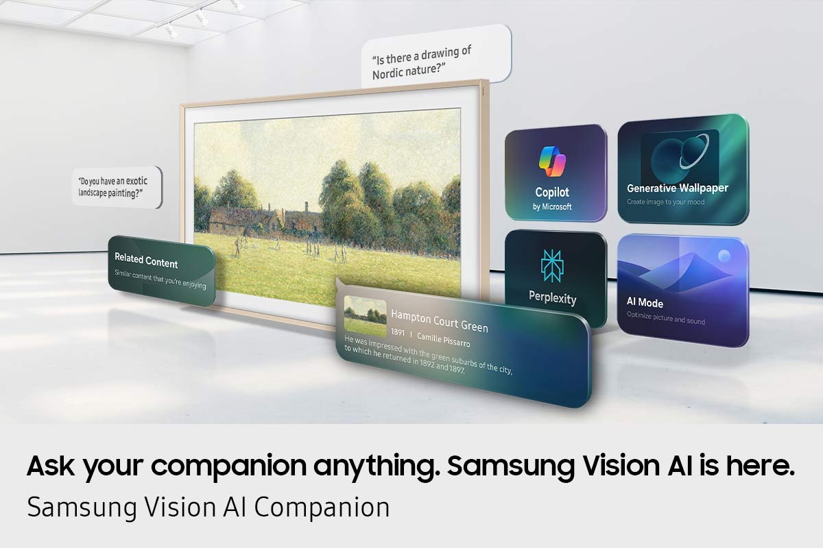 98" The Frame LS03HE 4K Samsung Vision AI Smart TV (2026) Black