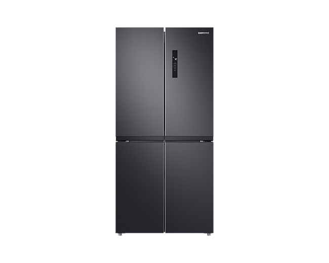 Buy Samsung RF48A4000B4 French Door refrigerator in Gentle Black Matt colour