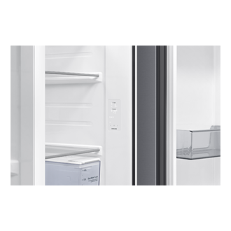 655 L Refrigerator SBS RS70F65Q3TSS Bespoke  Detail-Display Silver 