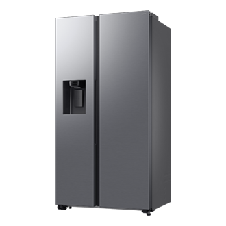 655 L Refrigerator SBS RS70F65Q3TSS Bespoke  R-Perspective Silver 