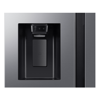 655 L Refrigerator SBS RS70F65Q3TSS Bespoke  Detail-Dispenser Silver 