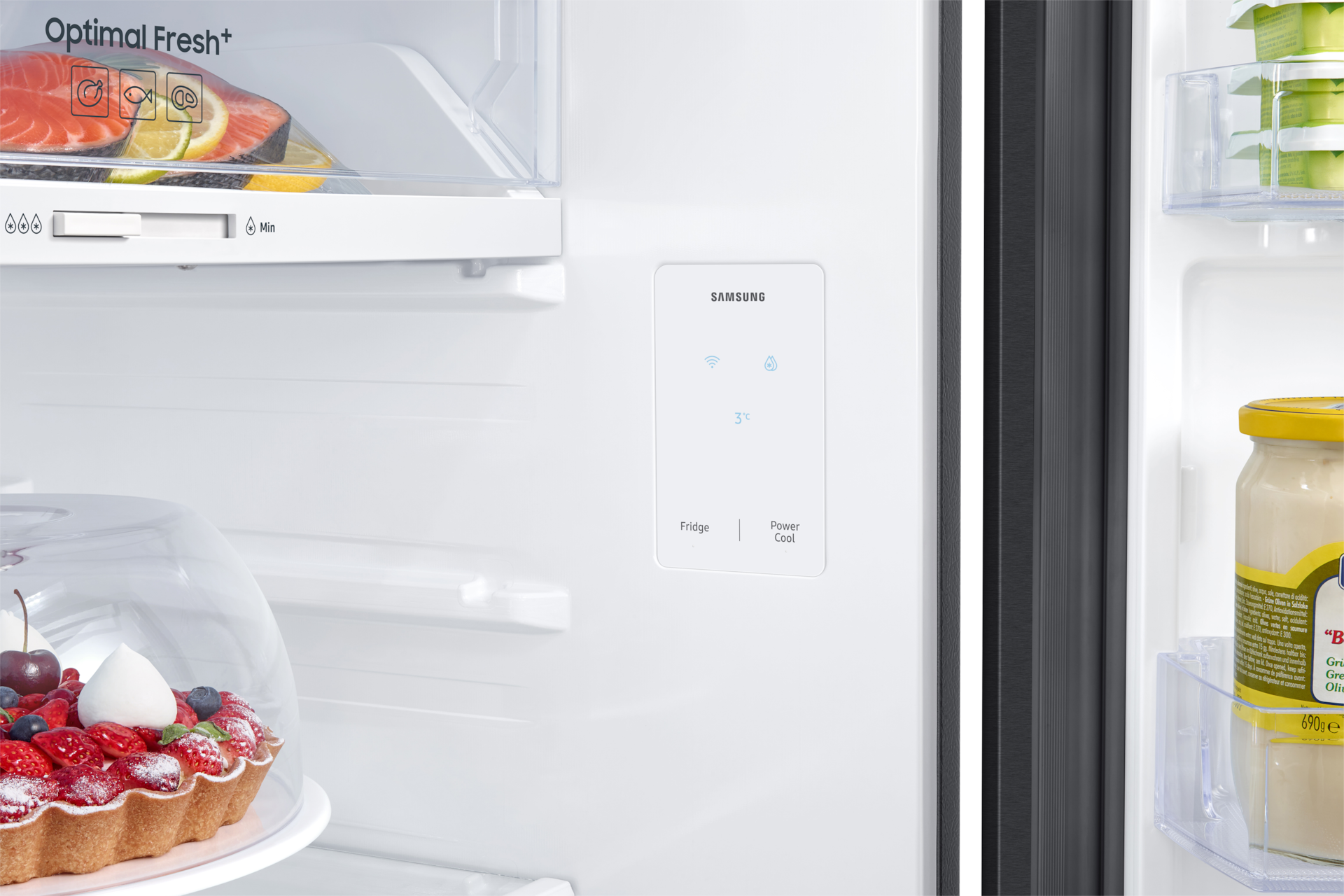 348L Refrigerator TMF All-Around Cooling Detail-Internal-Display Black 