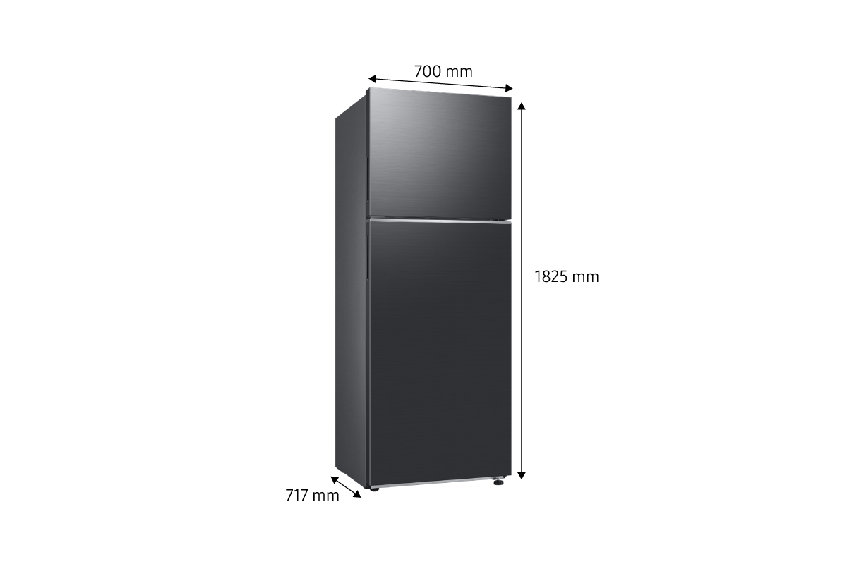 Refrigerator TMF Bespoke AI 460L Black DOI