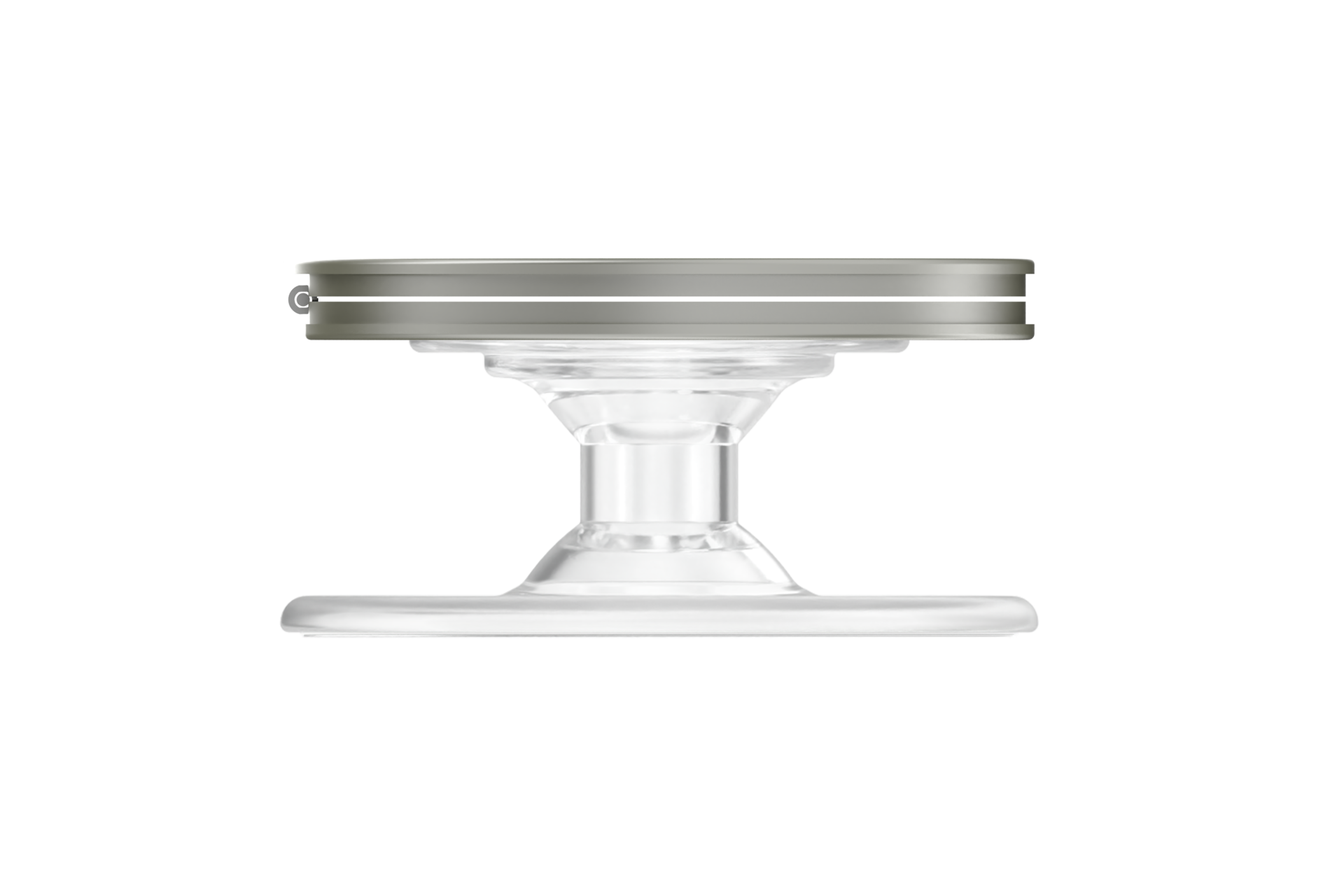 Magnet Mirror Tok Side Gray 