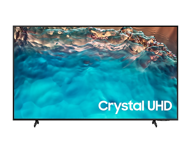 Samsung Crystal UHD 4K Smart, TVBU8000 (UA43BU8000KXXS), 43 inch with Dynamic Crystal Colour, Crystal 4K Processor, Q-Symphony, AirSlim Design- dynamic back view