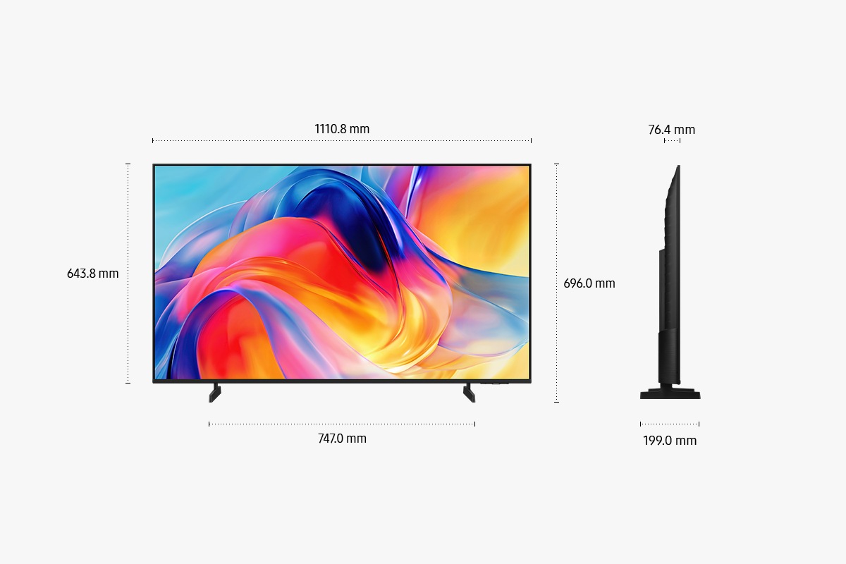 Mini LED M75H 4K Samsung Vision AI Smart TV (2026) Titanium Black