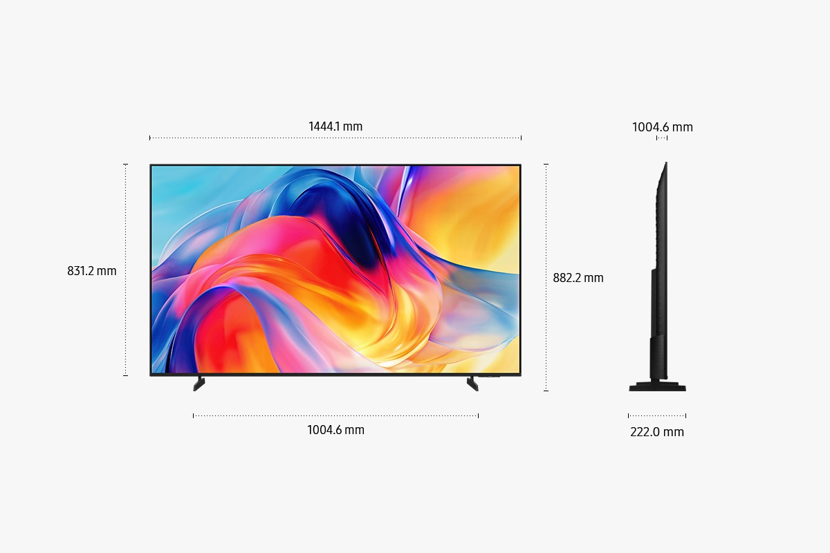 Mini LED M75H 4K Samsung Vision AI Smart TV (2026) Titanium Black