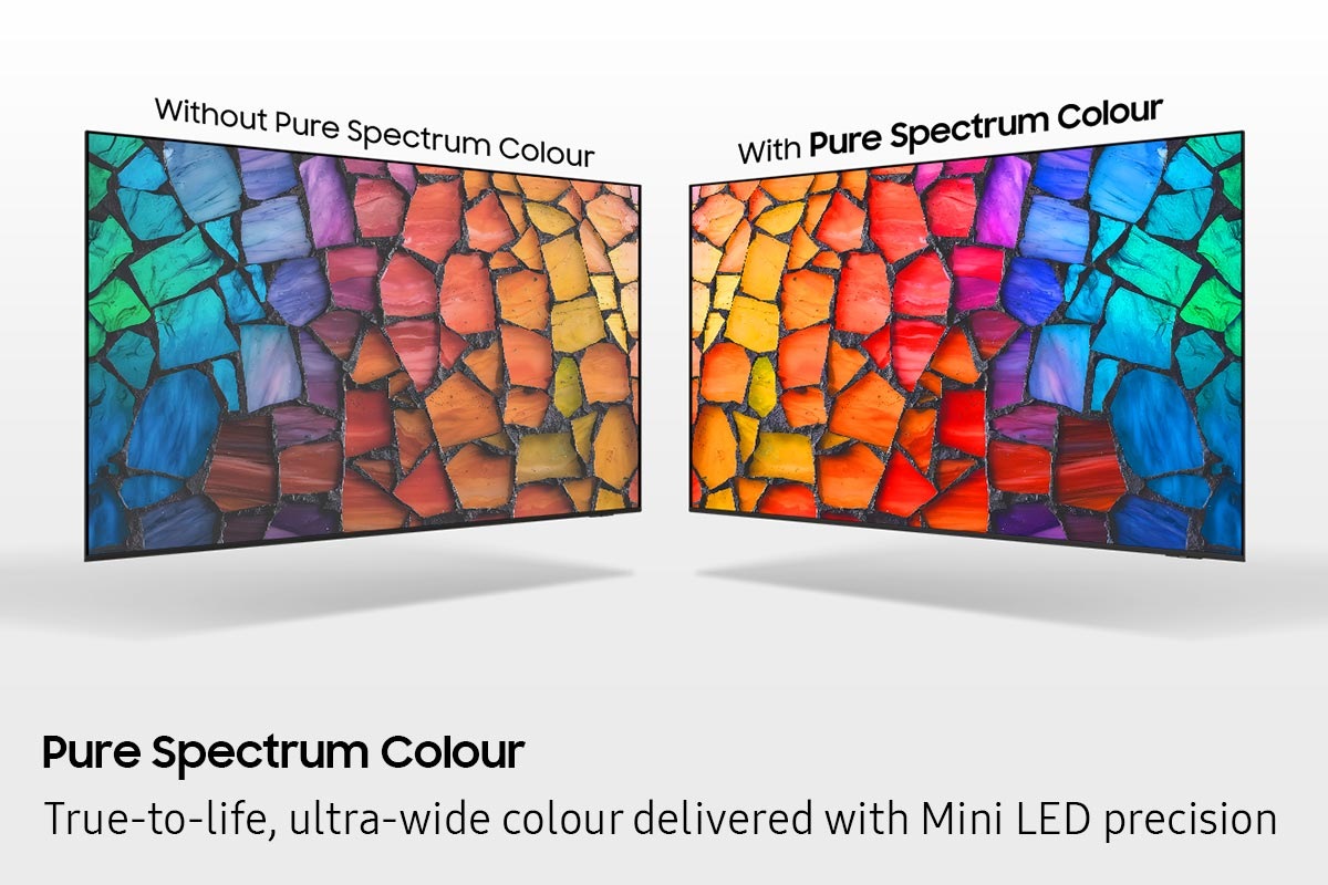 Mini LED M75H 4K Samsung Vision AI Smart TV (2026) Titanium Black