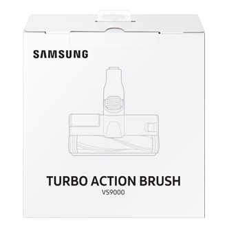 Shop for Samsung VCA-TAB90 now. Image shows white box packaging of Jet Turbo Action Brush from the front view