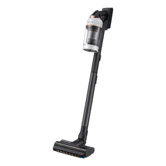 Get VS20A95843W/SP with offers now. Image shows BESPOKE Jet™ complete in misty white seen from right perspective view