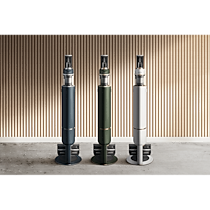 Shop for VS20A95943N/SP now. Image shows 3 BESPOKE Jet™ complete in Midnight Blue, misty white and woody green kept side by side