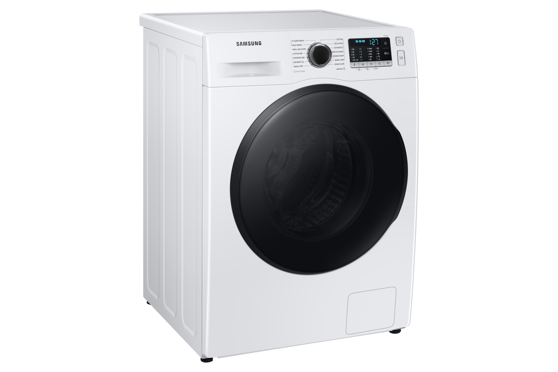 Laundry Washer &amp; Dryer WD80TA046BE EcoBubble&trade; 8 kg + 6 kg White