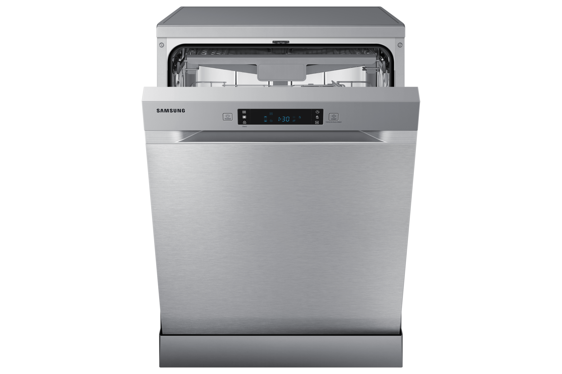 DW6500AM EU D Grade  Energy Efficiency  Dishwasher with High Energy Efficiency, Flex Load, Auto Open Front-Open1 Silver 