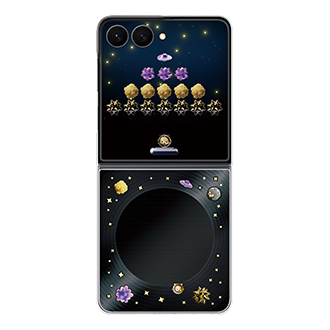 Galaxy Z Flip8 Flipsuit Case Front2 Black 