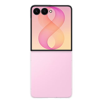 Galaxy Z Flip8 prozoren ovitek Front2 Transparent 