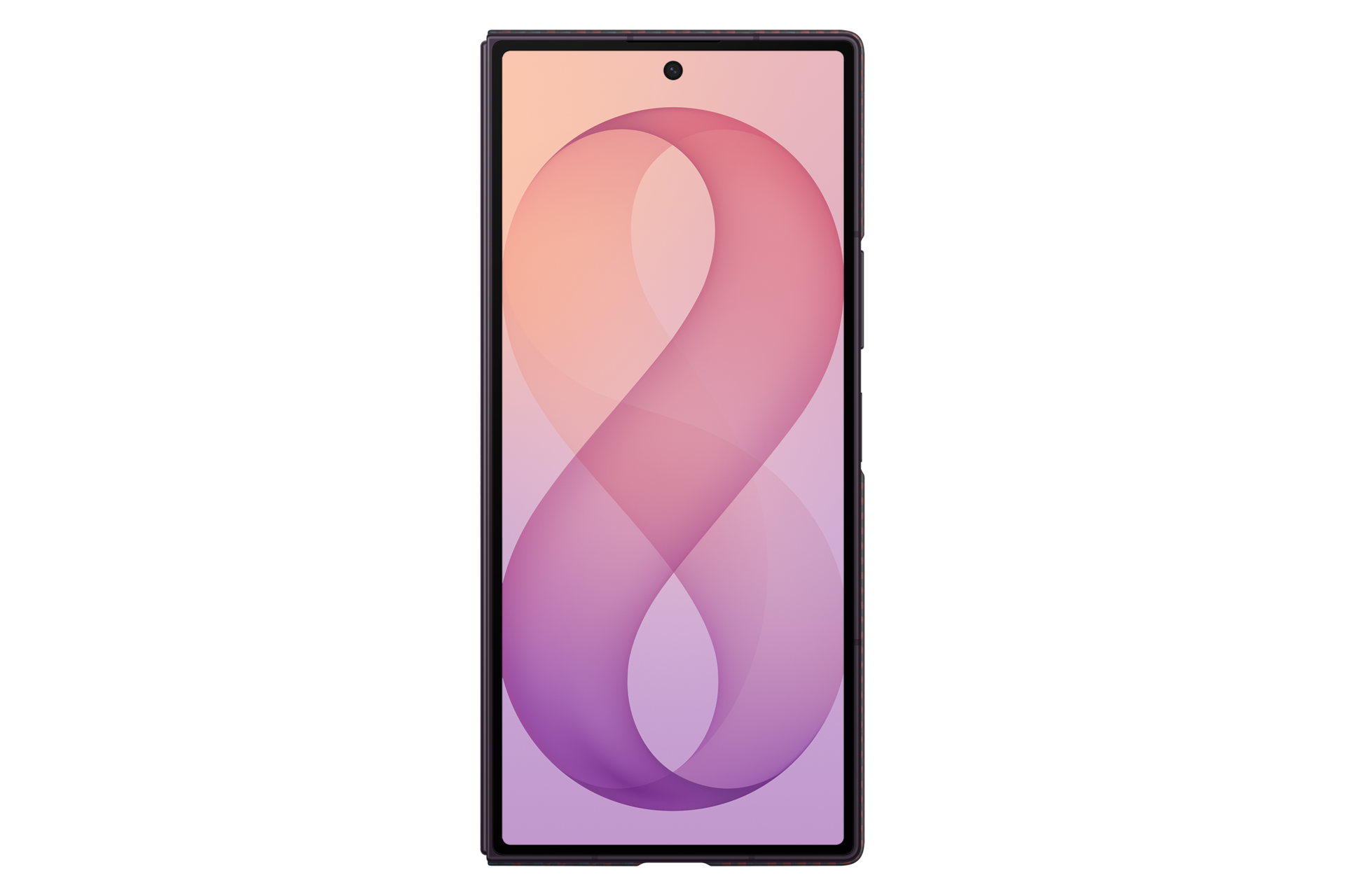 Galaxy Z Fold8 Ultra karbonski magnetni ovitek  Front Violet 