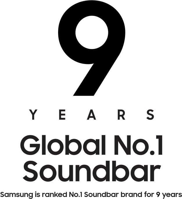9 years global no. 1 soundbar