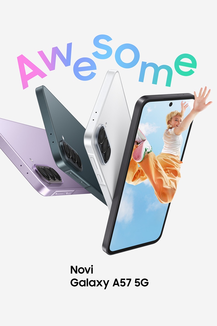 Galaxy a57 5g | izjemna siva | 256gb | samsung sl