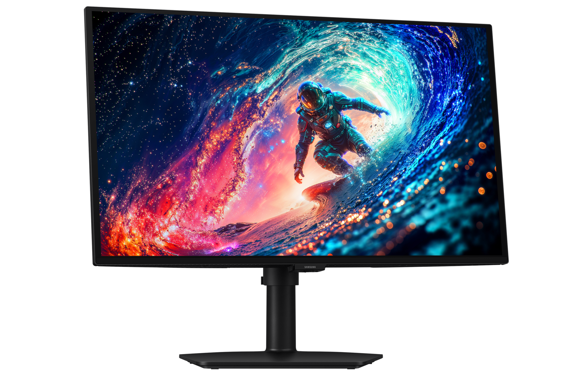 27 Inch Odyssey OLED G6 G61SH QHD 240Hz Gaming Monitor Swivel2 Black 